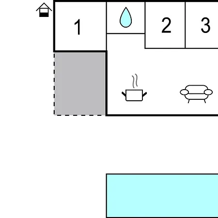Дом отдыха 3 Bedroom Amazing In